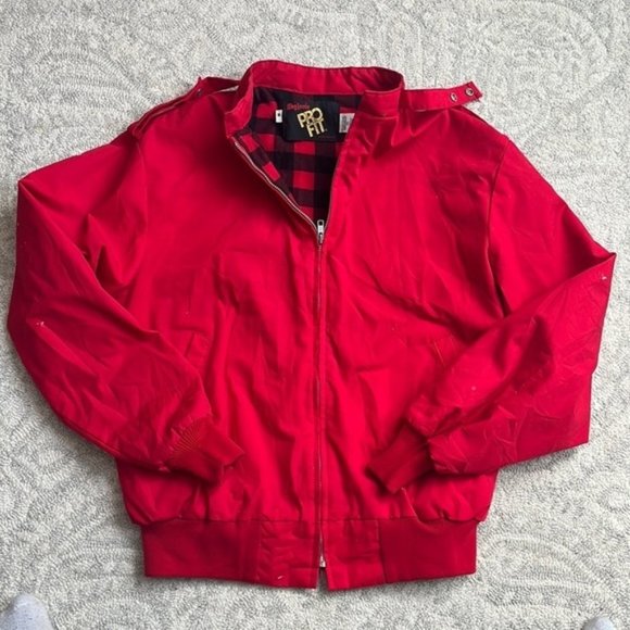 Vintage King Louie Pro Fit Red Jacket Size Medium